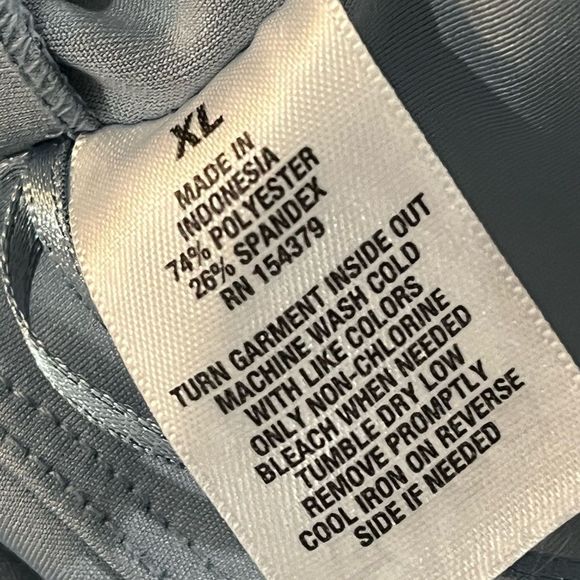 Aeropostale size XL romper/dress combo in cute dusty blue EUC - Picture 10 of 16